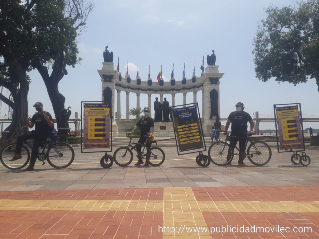 Publicidad móvil con EcoValla Pintulac Guayaquil
