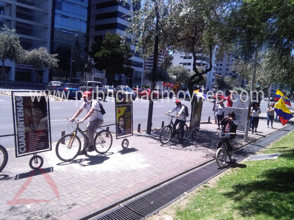 Publicidad móvil con EcoValla AUR Quito